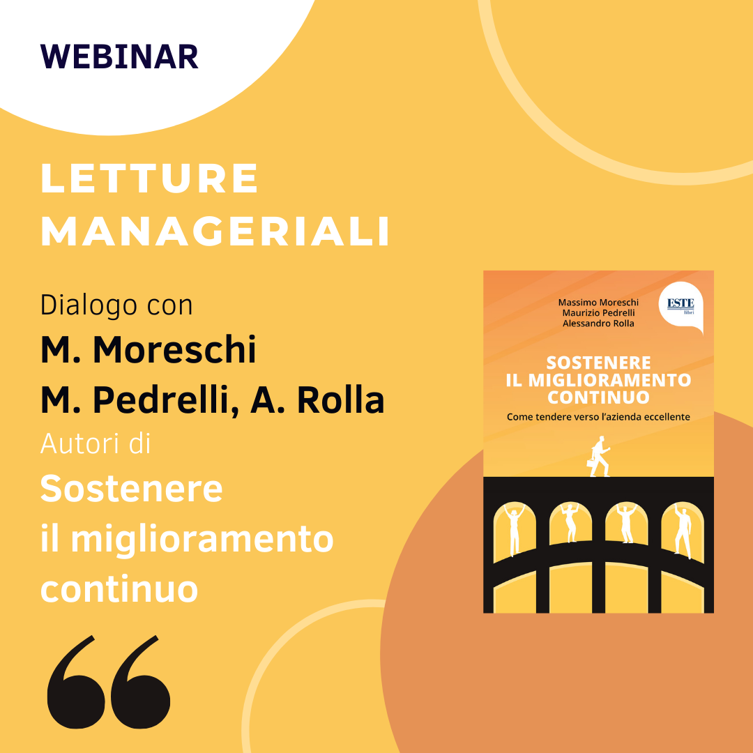 Webinar Sostenere il miglioramento continuo