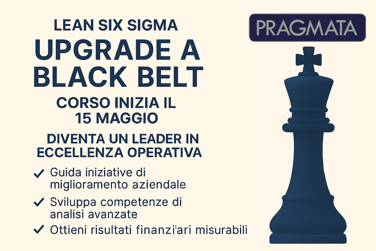Corso LSS Upgrade a Black Belt 2026